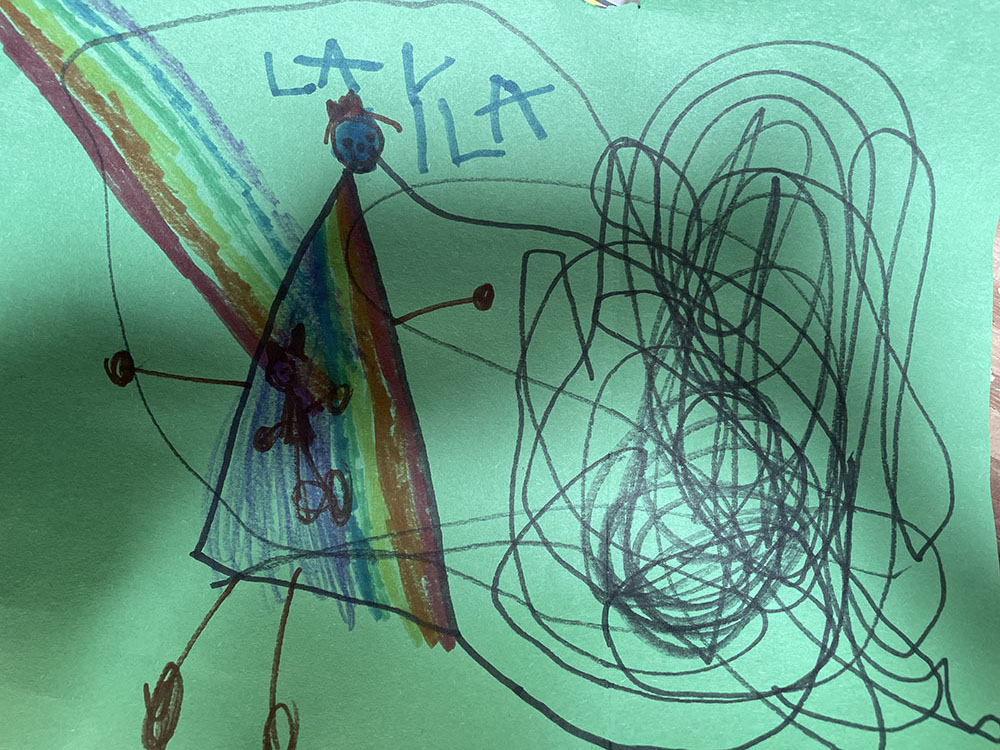 Rainbow Animal by Layla